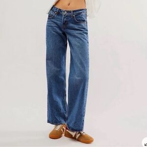 Stylish Blue Flare Women's Jeans
